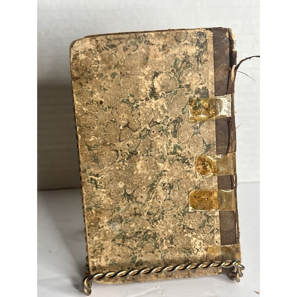 Antique 1830 American Sunday School Union Evening Recreations Bible History Book - Picture 6 of 7